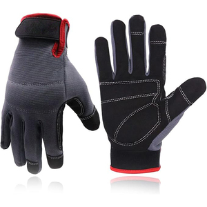 Ergonomic Fit Ventilation Panels Stretch Fabric Repair Technician Hand Protection Mittens Custom Made Mechanic <b>Gloves</b> For Unisex - Product Image 1