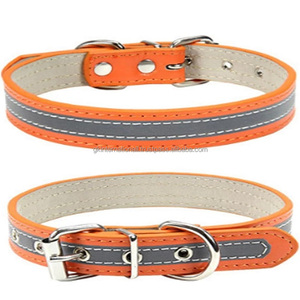 Collares tácticos de entrenamiento para perros OEM personalizados, venta al por mayor, Collar reflectante ajustable de alta calidad para perros, cuero genuino, el mejor precio - Product Image 6