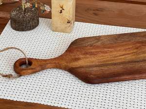 Tabla de Cocina Clásica de Madera con Acabado Liso y Construcción Sólida y Resistente para Uso Diario, Tabla para Cortar al por Mayor - Product Image 4