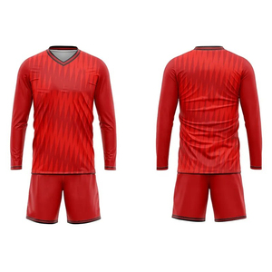 Tenue de football au design innovant, vêtements de sport 100% polyester, maillots de club de football pour hommes, uniforme de football à séchage rapide - Product Image 4