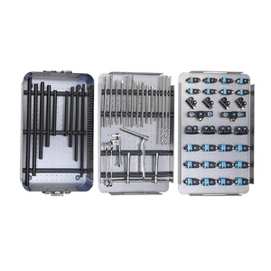 Juego de Instrumentos de Fijación Externa Ortopédica con Certificación CE, Herramientas Quirúrgicas Óseas, Aleación de Titanio, Estuche de Aleación de Aluminio, Fabricado por ZUOL - Product Image 1