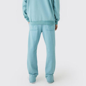 Pantalon de survêtement streetwear pour homme, délavé à l'acide, avec logo personnalisé, style vintage, écologique, coupe large, style urbain - Product Image 2