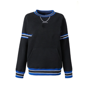 Sweat-shirt unisexe personnalisé ZPB pour sororités et fraternités, lettres grecques brodées, pull en molleton à col rond, vêtements grecs personnalisés - Product Image 1