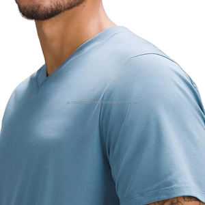 Camisetas de Hombre con Cuello en V, Diseño Moderno, Impresión Personalizada, Estilo Casual, Ligeras, de Moda, Gran Venta - Product Image 3