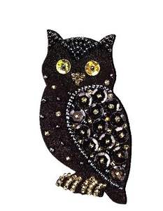 Broche artisanale perlée élégante, cadeau pour femme à prix avantageux - Product Image 3