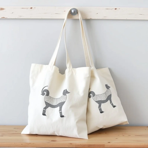 Bolsa de Tela Resistente de Algodón con Asas Largas de AADINATH ENTERPRISES, Impresión Personalizada para Regalos Corporativos y Promoción de Marca - Product Image 4