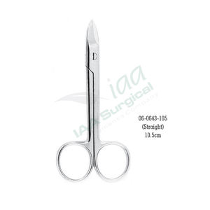กรรไกรตัดลวดทันตกรรมอเนกประสงค์ Beebee Crown Scissor ใบมีดทังสเตนคาร์ไบด์ แบบตรงและโค้ง - Product Image 3