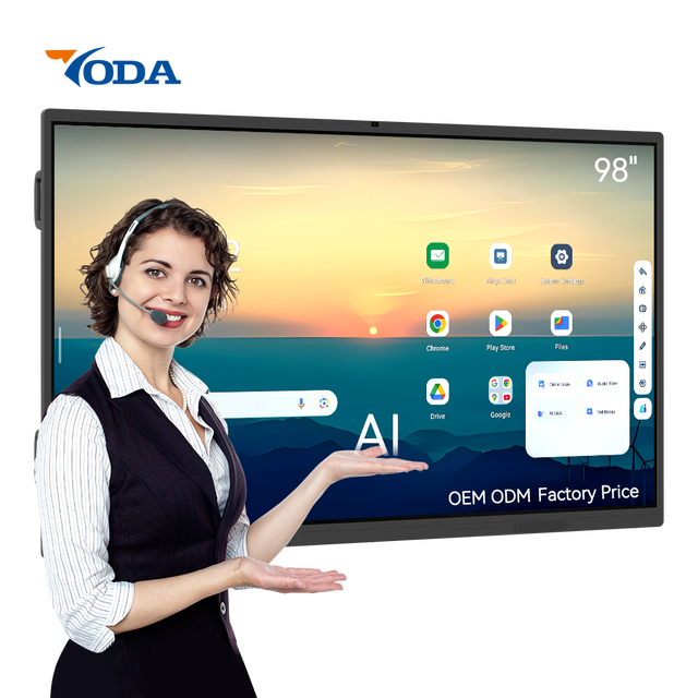 Yoda Classroom for Students Meeting 5K 512GB Smart Board Whiteboard Interactive Multimedia for School Digital Boards