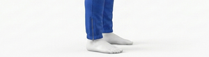 Pantalones Deportivos Elásticos Azules para Hombre, Tejidos en Poliéster 100%, Peso Medio, Transpirables, Ecológicos, de Secado Rápido, con Bolsillos Laterales, Casuales - Product Image 5