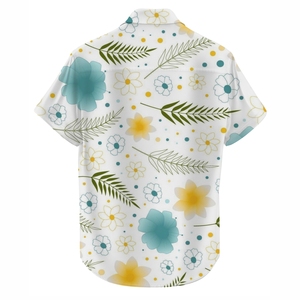 เสื้อชายหาดพิมพ์ลายตามสั่งสำหรับผู้ชาย เสื้อฮาวายระบายอากาศได้ดี เหมาะสำหรับวันหยุดพักผ่อนฤดูร้อน แขนสั้น - Product Image 2