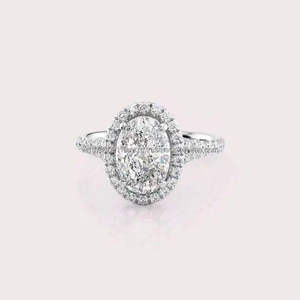 Anillo de compromiso de moissanita más vendido para accesorios nupciales, celebraciones de compromiso y eventos especiales, disponible para la venta - Product Image 4