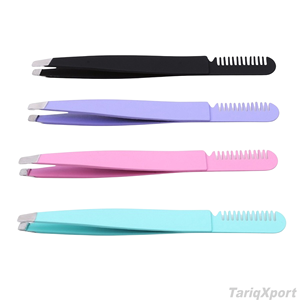 Grossistes professionnels en fournitures de coiffure et de beauté, peignes, pinces à épiler, pinces à épiler pour les poils des sourcils, équipement de salon - Product Image 6