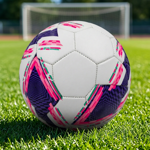 Custom Printed <b>Size</b> 5 Soccer Ball Machine Stitched PU,TPU <b>Football</b> Durable Outdoor Training Ball for School Team SOCCER BALL - Product Image 5