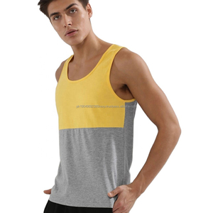 Latest Design Best Quality <b>Mens</b> 100% Polyester Printed Tank <b>Top</b> Wholesale Breathable Fabric Tank <b>Top</b> For Casual and Gym Wear - Product Image 1