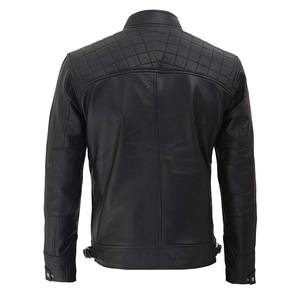 Veste bomber en cuir coupe-vent pour homme, nouvelle mode, très vendue - Product Image 4