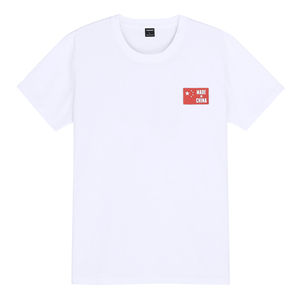 Camiseta Deportiva de Manga Corta para Hombre, de Alta Calidad, 100% Algodón, Tejida, Transpirable, Ecológica, Casual, Estampada, Personalizada, Digital - Product Image 1