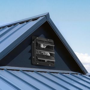 Ventilatore di Scarico a Parete da 14 Pollici con Controllo Velocità Variabile, Ventilazione Soffitta 1400 CFM, Motore AC, Acciaio Resistente - Product Image 2