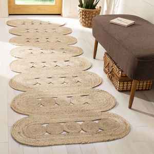 Alfombras Runner Area hechas de yute 100% lavable para dormitorio y sala de estar - Product Image 1