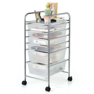 6-Drawer Rolling Storage Cart Organizer - Product Image 4