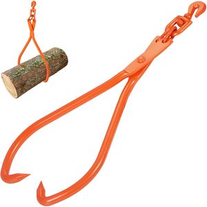 Pinze per Sollevamento Tronchi in Acciaio a 2 Artigli, Resistenti, 32 Pollici, Capacità di Carico 1543 Libbre/700 kg - Product Image 5