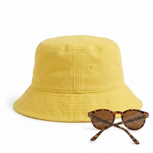 Chapeau Bob Unisexe en Coton de Haute Qualité pour Enfants, Tissu Doux, Large Bord, Idéal pour les Activités de Plein Air, Voyages, Plage, Pêche, Randonnée, Usage Quotidien Décontracté - Product Image 1