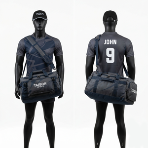 Bolsa de Gimnasio de Viaje Ruby TAISON SPORTS, 600 GSM, PU Resistente, 30-40L, Panel en Contraste, Logotipo Personalizado con Bordado e Impresión, Mochila - Product Image 4