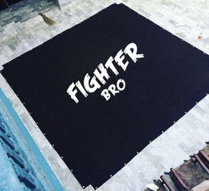 Tapis de sol en coton pour ring de boxe Fight Arena, MMA, entraînement et compétition, avec logo personnalisé, Pro Fit Wear - Product Image 4