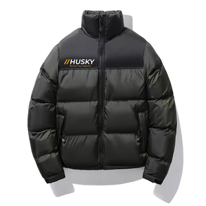 Lightweight Travel Bubble <b>Jacket</b> for Men Stand Front Foldable Design <b>Packable</b> Warmth Versatile Fit Practical Comfort - Product Image 2
