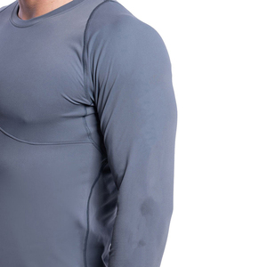 Vêtements de sport respirants pour hommes, chemises de compression très vendues, légères, pour hommes - Product Image 5
