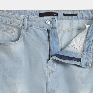 Jeans Anchos de Mezclilla para Hombre, Estilo Vintage, Corte Holgado, de Alta Calidad, para un Look Moderno y a la Moda - Product Image 5