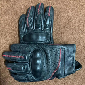 Guantes de Motociclismo para Hombre OEM 100% de Alta Calidad, Fibra de Carbono Dura/TPU, Cuero Sintético con Agarre de Silicona para Uso Diario - Product Image 3