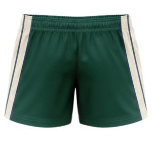Pantalones Cortos de Netball Sublimados en Verde Oscuro y Blanco, Unisex, de Poliéster Ligero, Uniforme Deportivo, Ropa Deportiva para Equipos, Ropa de Competición - Product Image 2