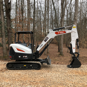 Mini-excavatrice compacte Bobcat E42, 4 tonnes, hydraulique, sur chenilles, pour travaux agricoles et de construction, prix d'usine, vente chaude - Product Image 1