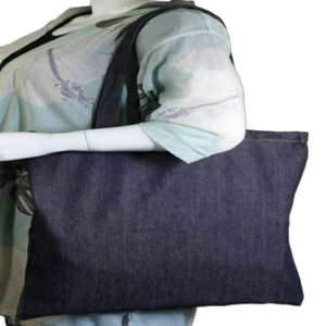 Bolsa de Compras de Lona de Algodón 100% Extra Grande de Alta Calidad, Ecológica, Reutilizable, Bolsa de Playa, Bolsa de Hombro Multiusos - Product Image 6