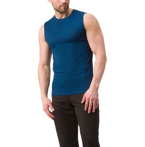 Nouveau design 2026 – Débardeur homme tricoté de haute qualité, décontracté, respirant, séchage rapide, coupe ajustée en polyester et coton - Product Image 1