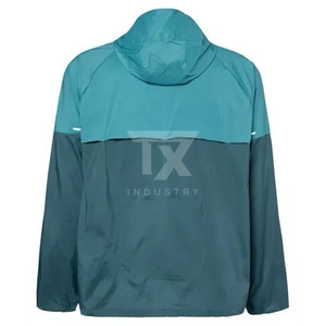 Pakistan Men's <b>Winter</b> Windbreaker <b>Jacket</b> 100% Nylon Canvas Hooded <b>Waterproof</b> Front Logo Customizable - Product Image 3