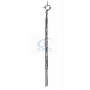 Marcador Radial de 4 Líneas para Astigmatismo, Instrumento Quirúrgico Oftálmico de Acero Inoxidable para Cirugía Ocular, Clase I, CE, ISO, OEM - Product Image 3