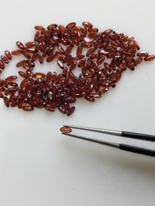 Natural Red <b>Garnet</b> 4x2MM Oval Cut Best Quality Loose Gemstone for Jewelry Making - Product Image 2