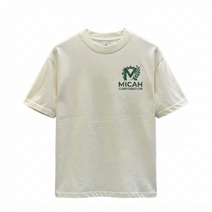 Camiseta de Punto Formal de Cuello Redondo y Corte Regular Micah Corporation 2026 - Ropa Personalizada de Primera Calidad para Venta al por Menor y Marca - Product Image 2