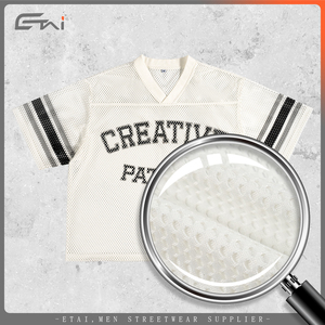 Camiseta Casual Premium para Hombre, Diseño Personalizado, Cómoda, de Algodón, a la Moda, con Marca Personalizada, Suministro OEM/ODM - Product Image 4