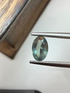 Alexandrite Naturelle Pierre Précieuse Libre Coupe Ovale Bleu-Vert Facettée à Changement de Couleur pour Bijoux Fins, Collectionneurs, Bagues et Pendentifs Personnalisés - Product Image 1