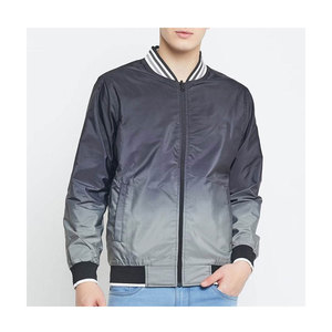 High Quality & Quick Dry Custom Men Shiny <b>Windbreaker</b> Padded Thick <b>Black</b> Hooded Quilted Bomber Jacket For Men - Product Image 1