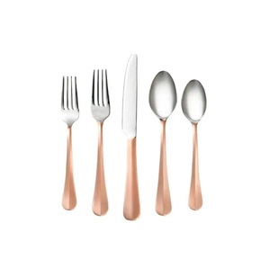 Modern Luxury American Design Metal Flatware Set with <b>Mop</b> <b>Handle</b> Stainless Steel Cutlery for Home Wedding & Restaurant Use - Product Image 5