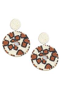 Boucles d'oreilles pendantes artisanales en perles, accessoire de mode luxueux et tendance au meilleur prix - Product Image 3