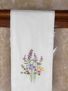 Paños de Cocina Reutilizables Nature4u 100% Algodón, Diseño Bordado de Flores Silvestres, Ecológicos, de Secado Rápido, para Bodas - Product Image 5