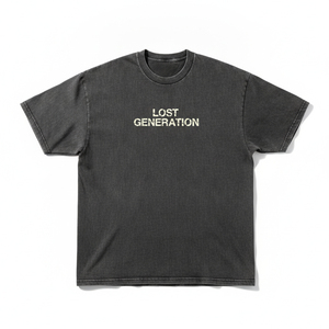 เสื้อยืดโอเวอร์ไซส์สีพื้นแบบเรียบง่าย สั่งผลิตได้ตามแบบ สตรีทแวร์ ผ้าหนา ทรงหลวม เสื้อผ้าผู้ชาย ขายส่งแบบดรอปชิป MOQ ต่ำ - Product Image 1