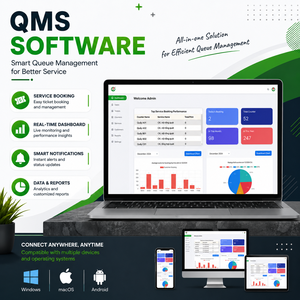 Logiciel de gestion des files d'attente pour les environnements de service à fort trafic |   AT QMS – OEM disponible - Product Image 1