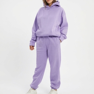 Conjunto Deportivo Personalizado para Mujer, Talla Grande, Sudadera con Capucha y Pantalones Jogger Holgados, Ropa Deportiva Informal de Dos Piezas para Entrenamiento - Product Image 3