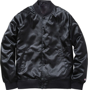 Wholesale Winter Canvas Windproof Custom Oversize Varsity <b>Jacket</b> with <b>Patchwork</b> Letter Embroidery Stand Collar Unisex - Product Image 1