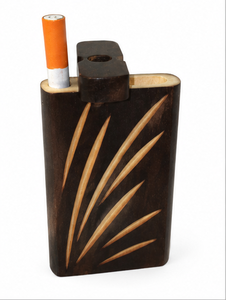 Estuche de Madera Natural Vintage Rectangular Hecho a Mano, Duradero, Ecológico, Pulido a Mano, para Tabaco, Caja de Almacenamiento de Cigarrillos, Estilo Rústico - Product Image 6